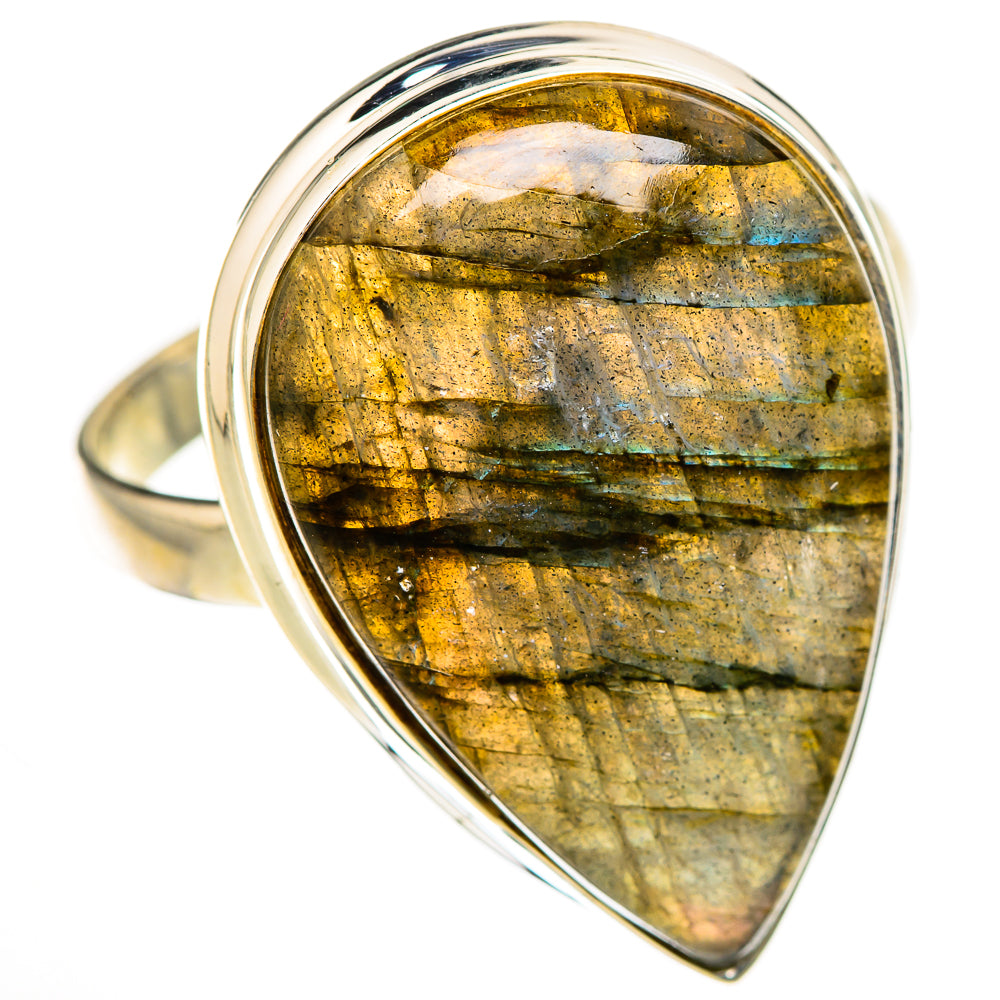 Labradorite Rings handcrafted by Anasilvercos - RING126362 - Photo 2