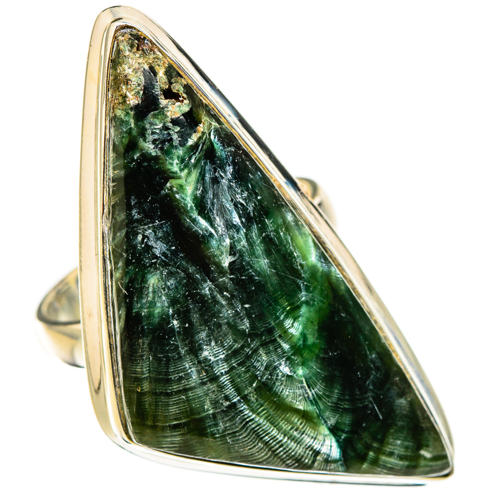 Seraphinite Rings handcrafted by Anasilvercos - RING126363 - Photo 2