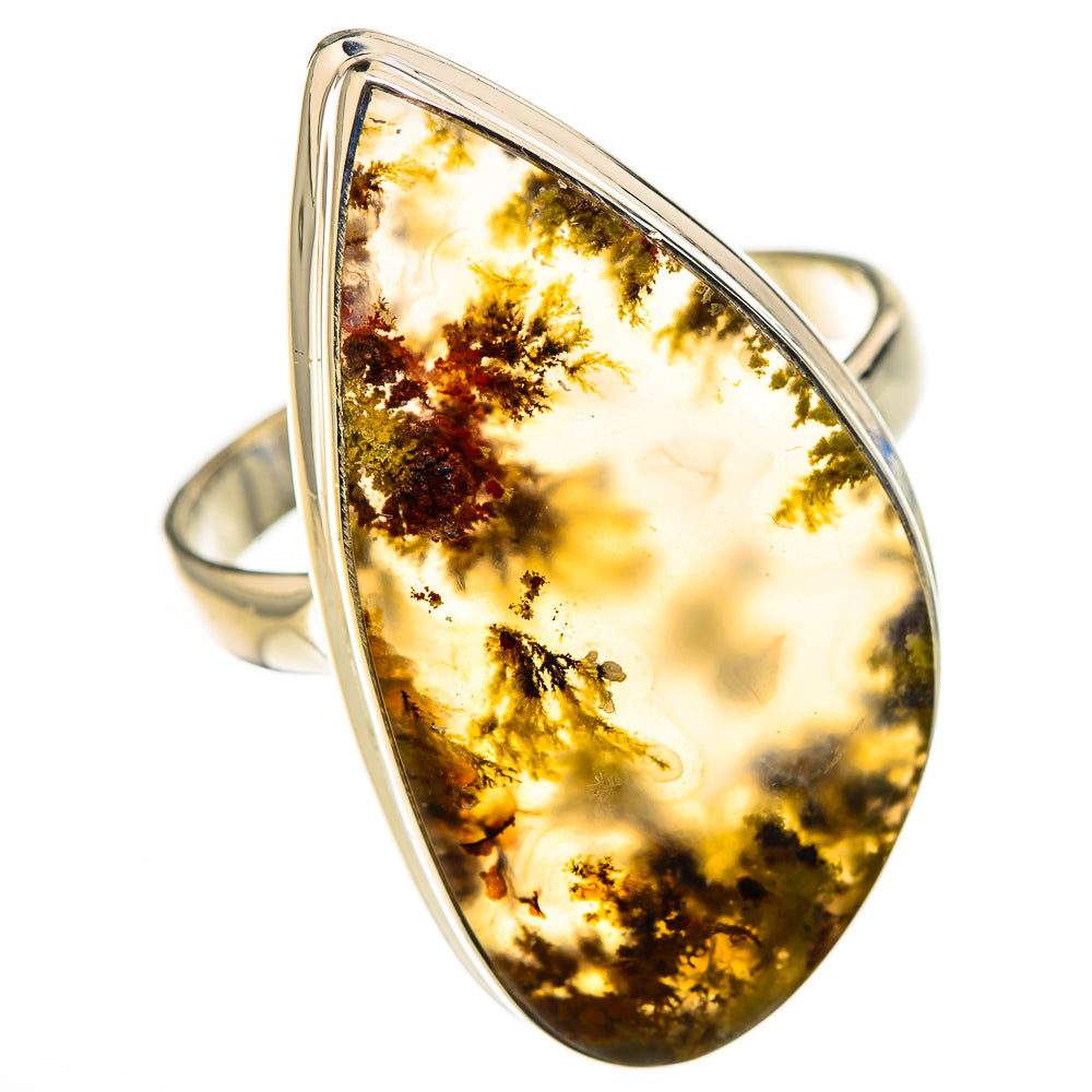 Indonesian Plume Agate Rings handcrafted by Anasilvercos - RING126366 - Photo 2
