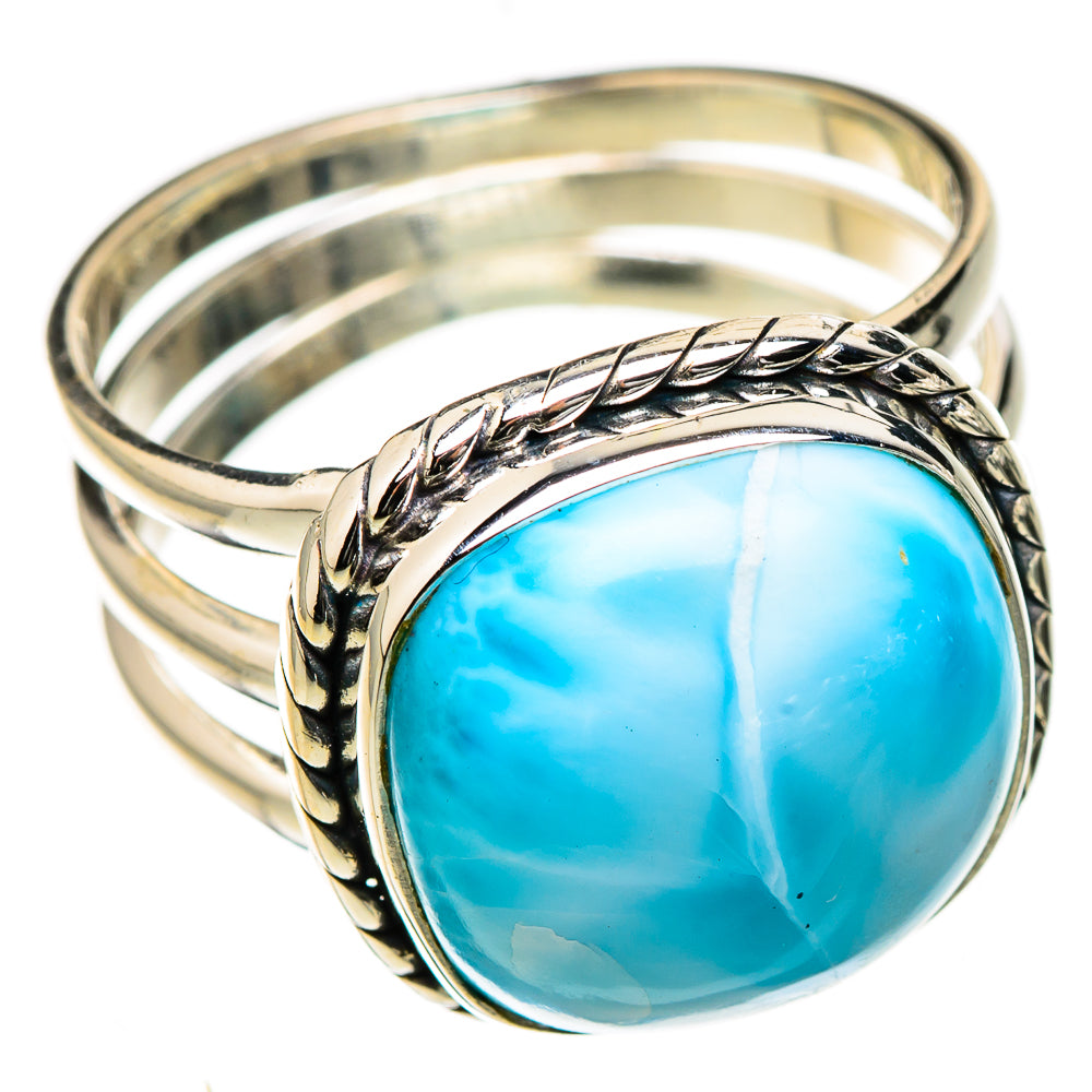 Larimar Rings handcrafted by Anasilvercos - RING126379 - Photo 2