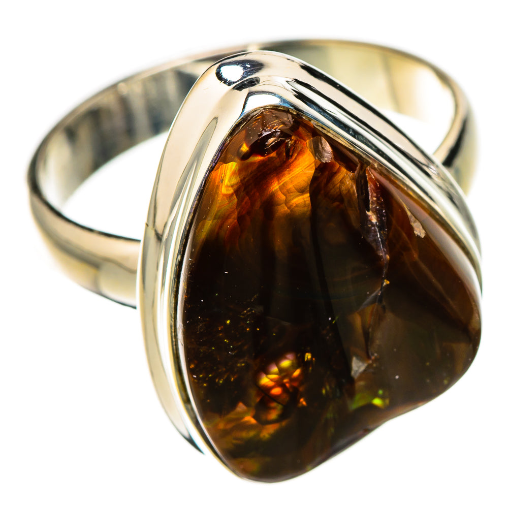 Mexican Fire Agate Rings handcrafted by Anasilvercos - RING126385 - Photo 2