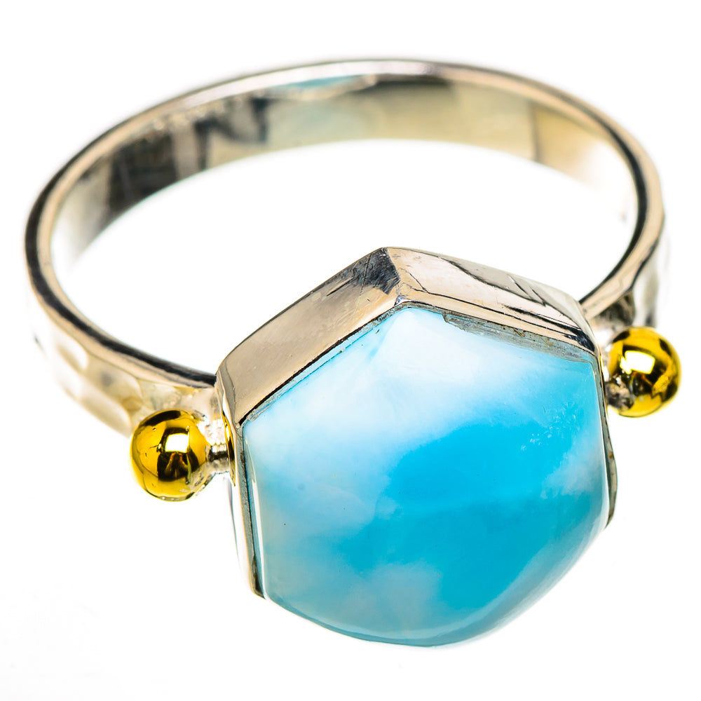 Larimar Rings handcrafted by Anasilvercos - RING126403 - Photo 2