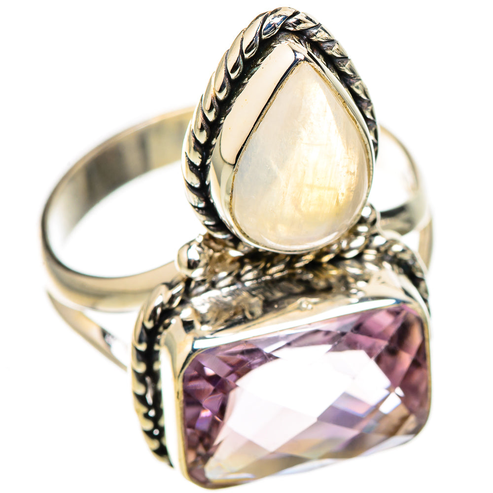 Pink Amethyst Rings handcrafted by Anasilvercos - RING126410 - Photo 2