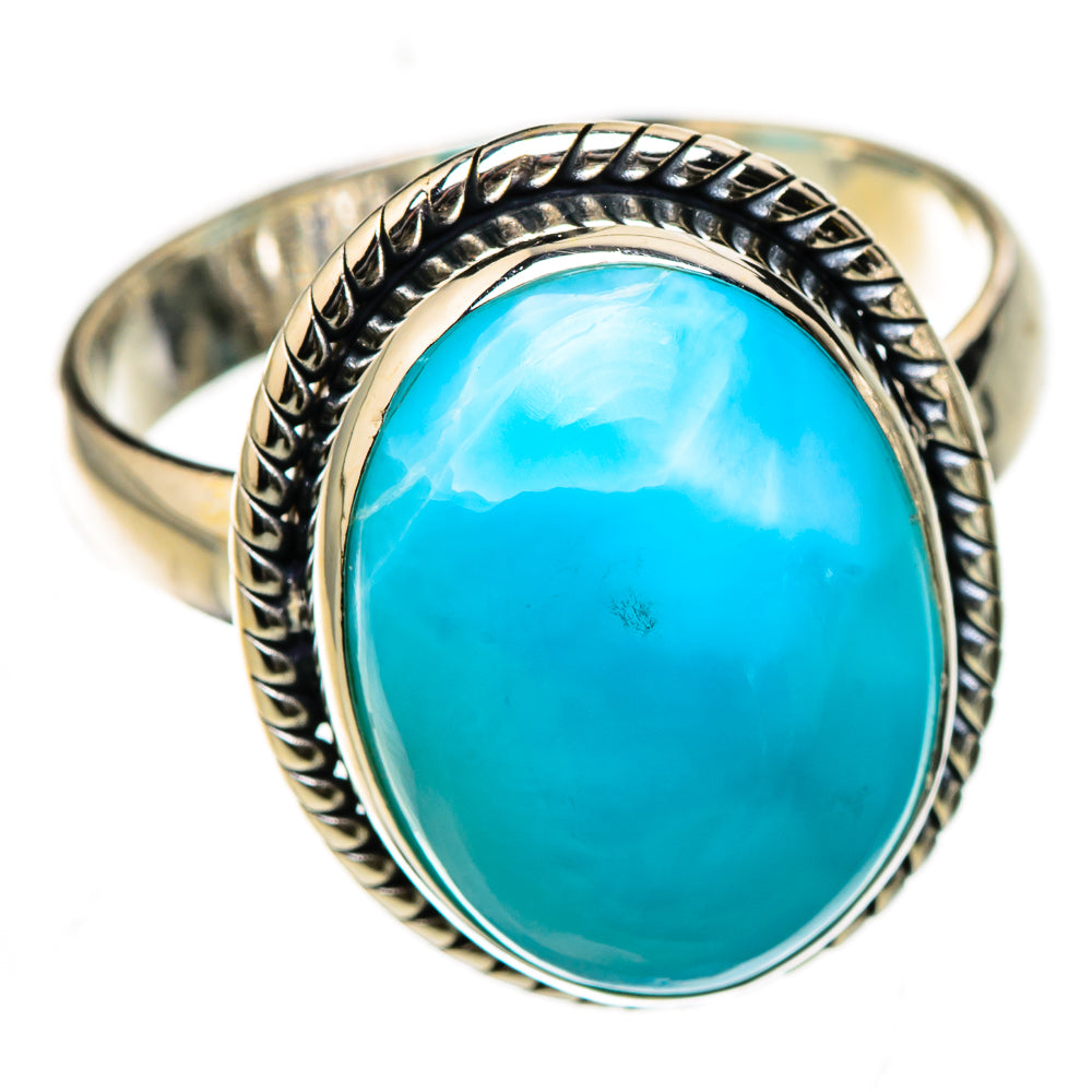 Larimar Rings handcrafted by Anasilvercos - RING126424 - Photo 2