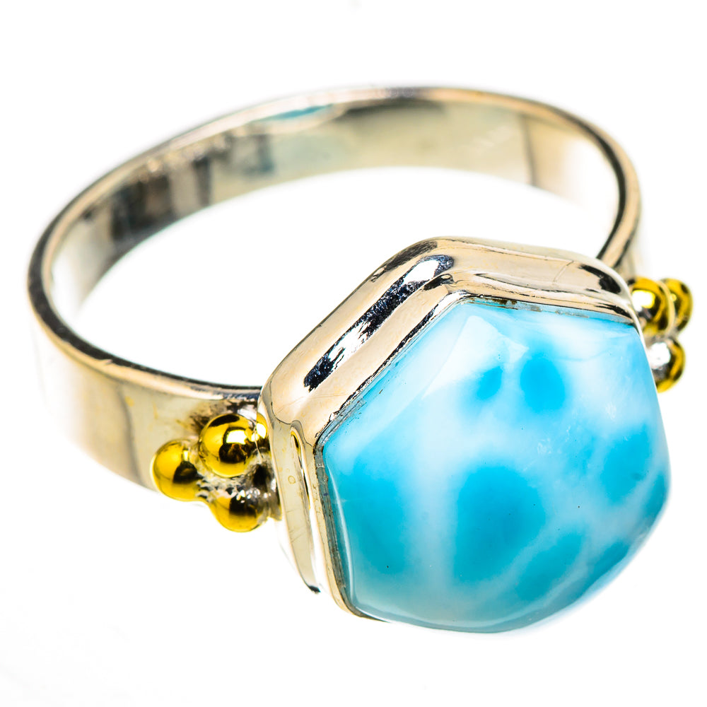 Larimar Rings handcrafted by Anasilvercos - RING126426 - Photo 2