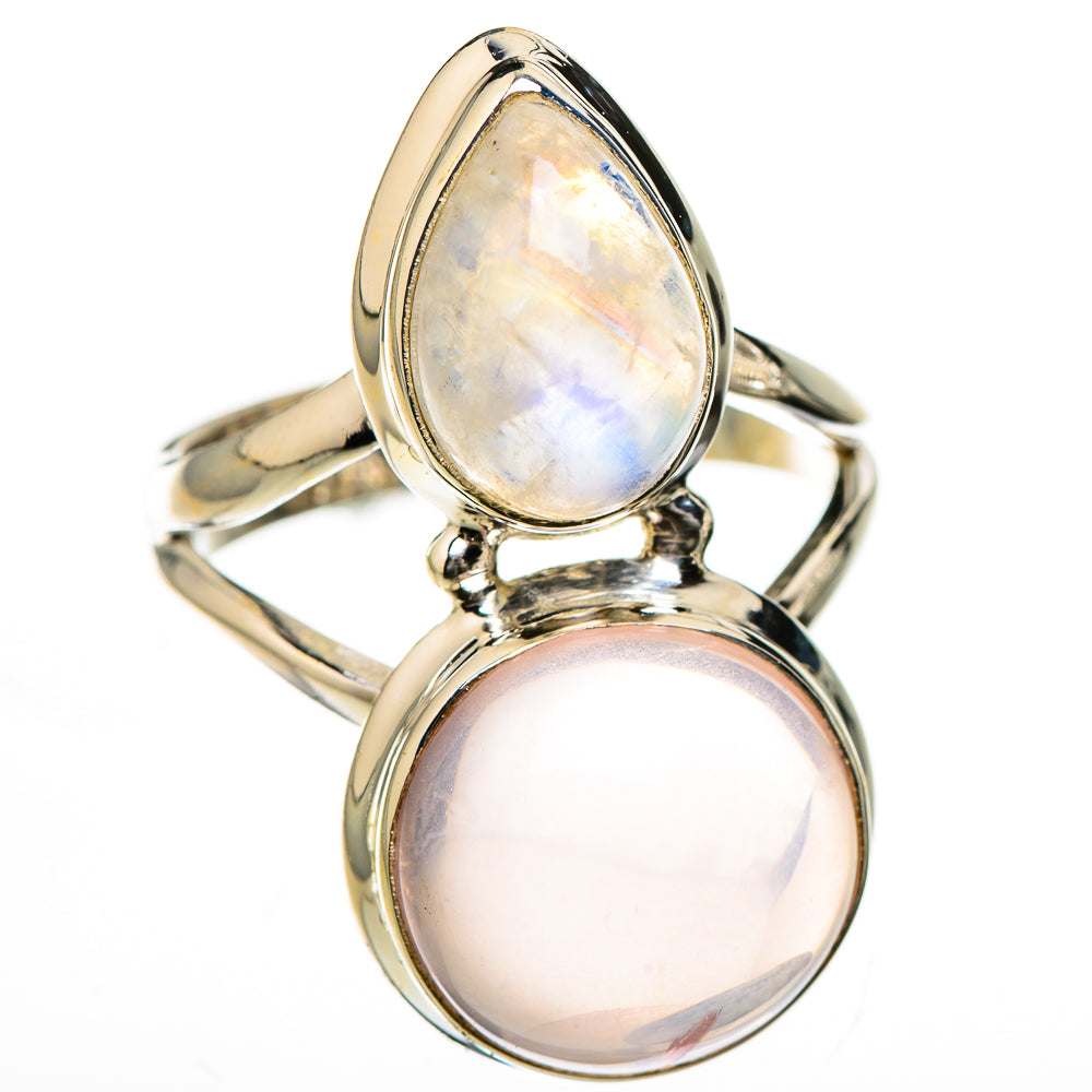 Rose Quartz Rings handcrafted by Anasilvercos - RING126429 - Photo 2