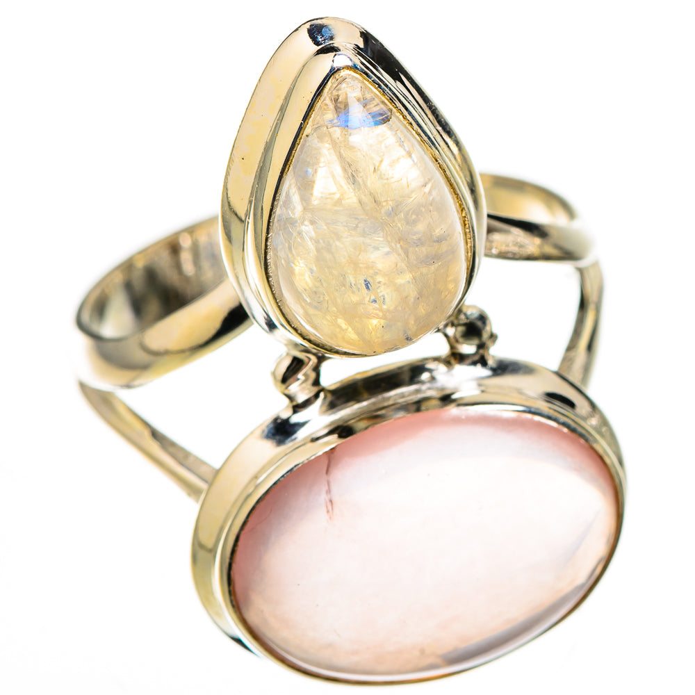 Rose Quartz Rings handcrafted by Anasilvercos - RING126430 - Photo 2