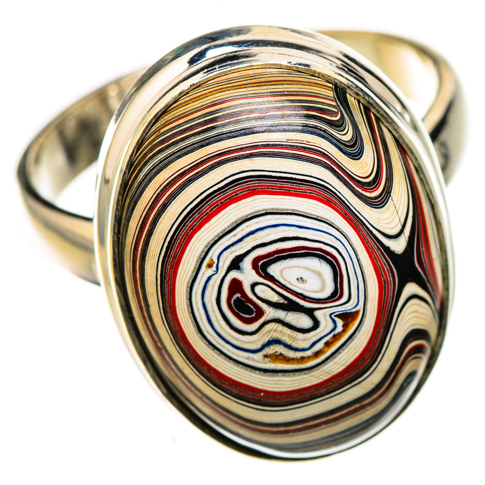 Fordite Rings handcrafted by Anasilvercos - RING126436 - Photo 2