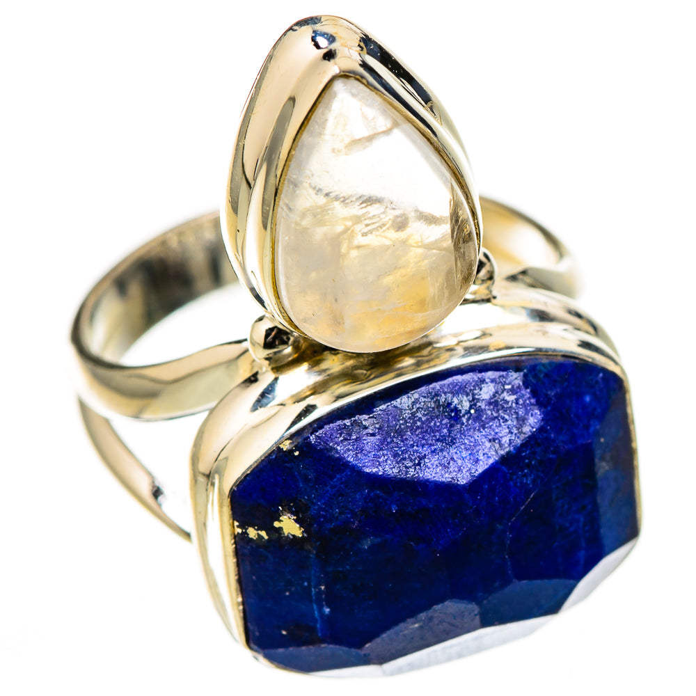 Lapis Lazuli Rings handcrafted by Anasilvercos - RING126441 - Photo 2