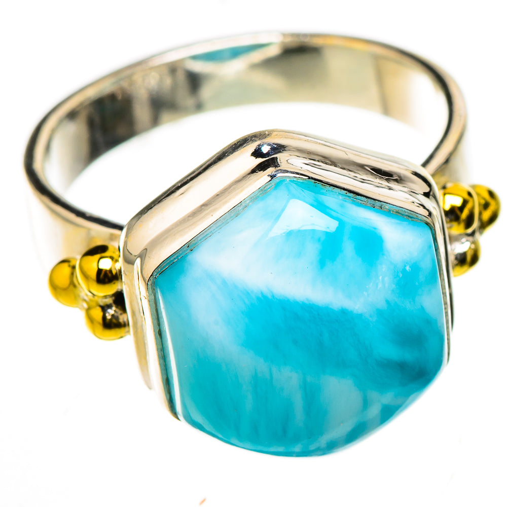 Larimar Rings handcrafted by Anasilvercos - RING126447 - Photo 2