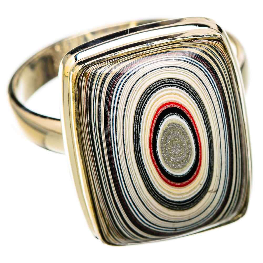 Fordite Rings handcrafted by Anasilvercos - RING126459 - Photo 2