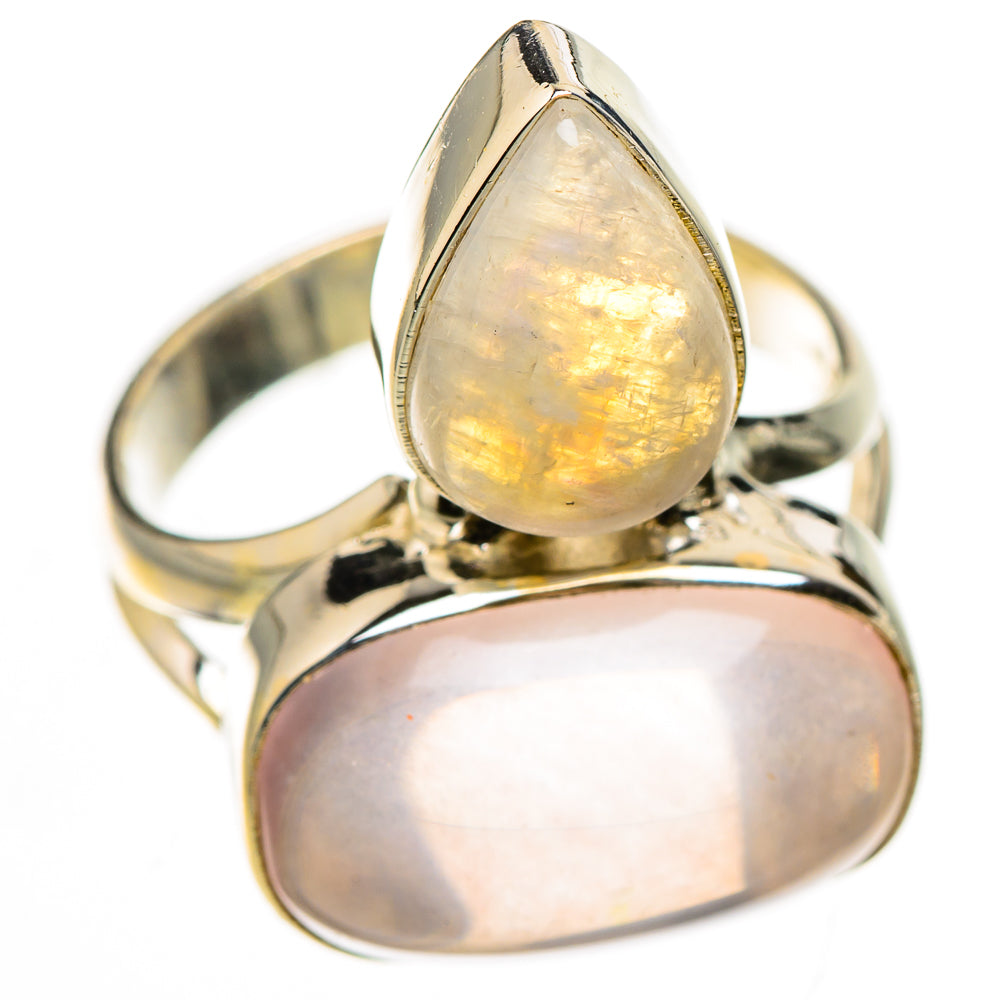 Rose Quartz Rings handcrafted by Anasilvercos - RING126461 - Photo 2