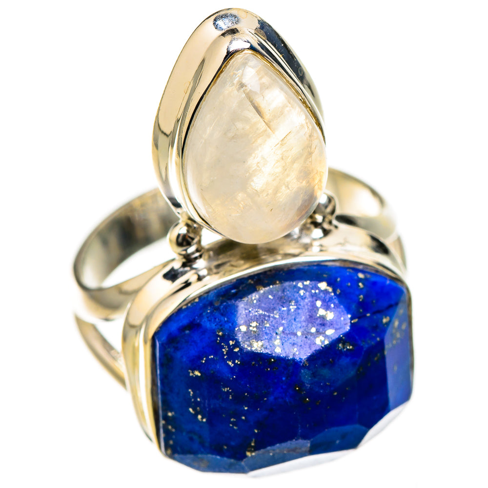 Lapis Lazuli Rings handcrafted by Anasilvercos - RING126466 - Photo 2