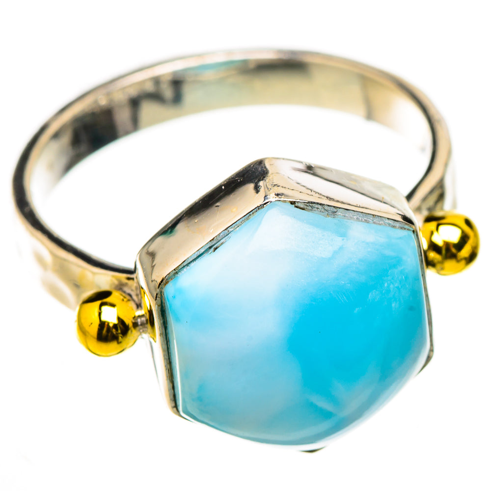 Larimar Rings handcrafted by Anasilvercos - RING126493 - Photo 2
