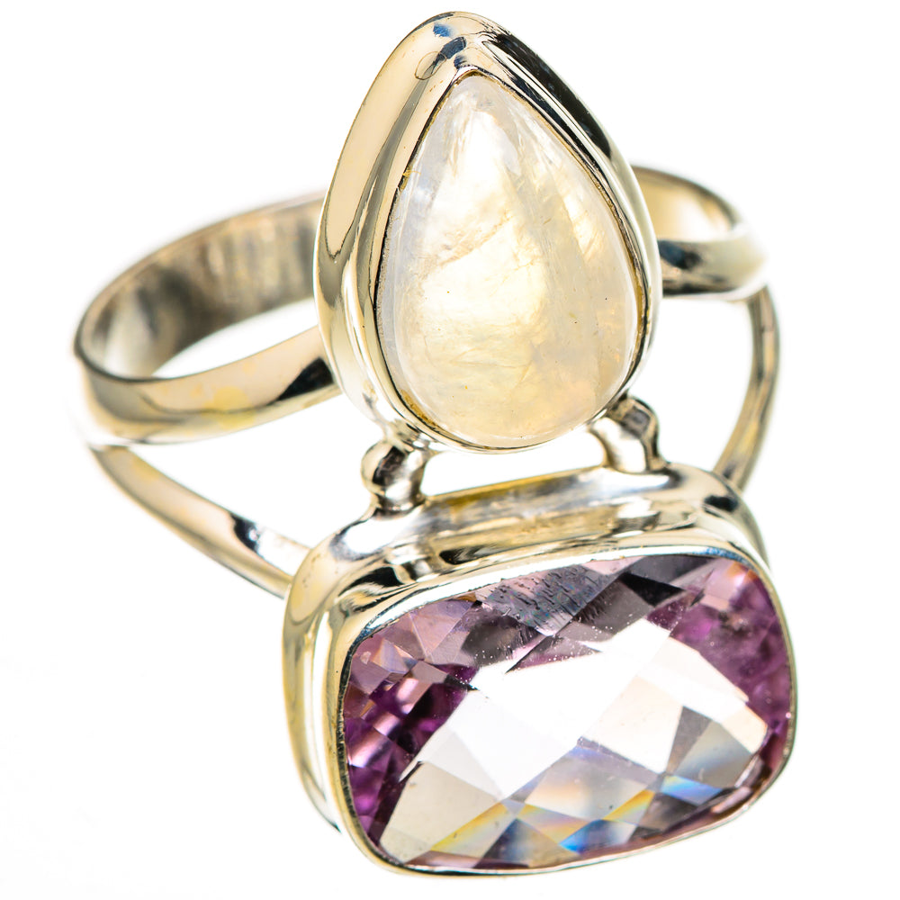 Pink Amethyst Rings handcrafted by Anasilvercos - RING126497 - Photo 2