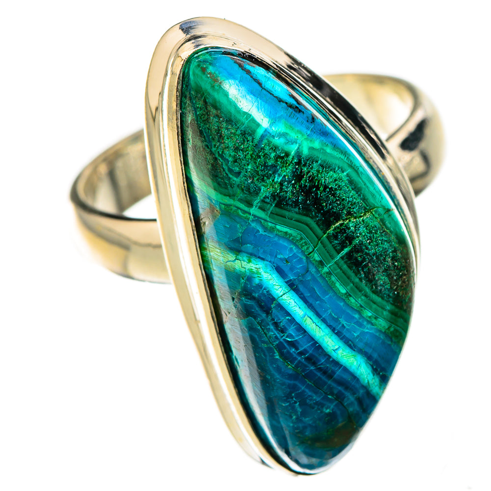 Chrysocolla Rings handcrafted by Anasilvercos - RING126501 - Photo 2