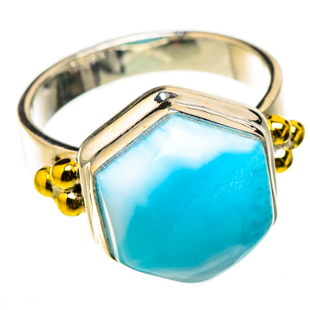 Larimar Rings handcrafted by Anasilvercos - RING126509 - Photo 2