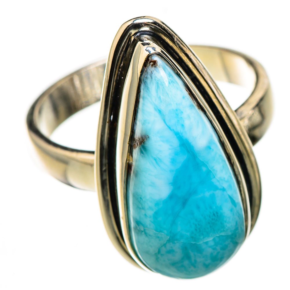 Larimar Rings handcrafted by Anasilvercos - RING126527 - Photo 2