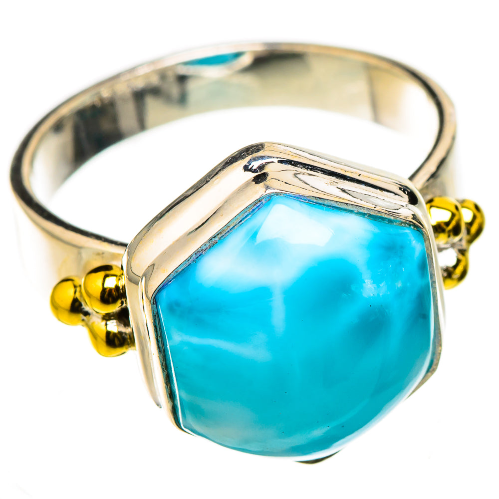 Larimar Rings handcrafted by Anasilvercos - RING126530 - Photo 2