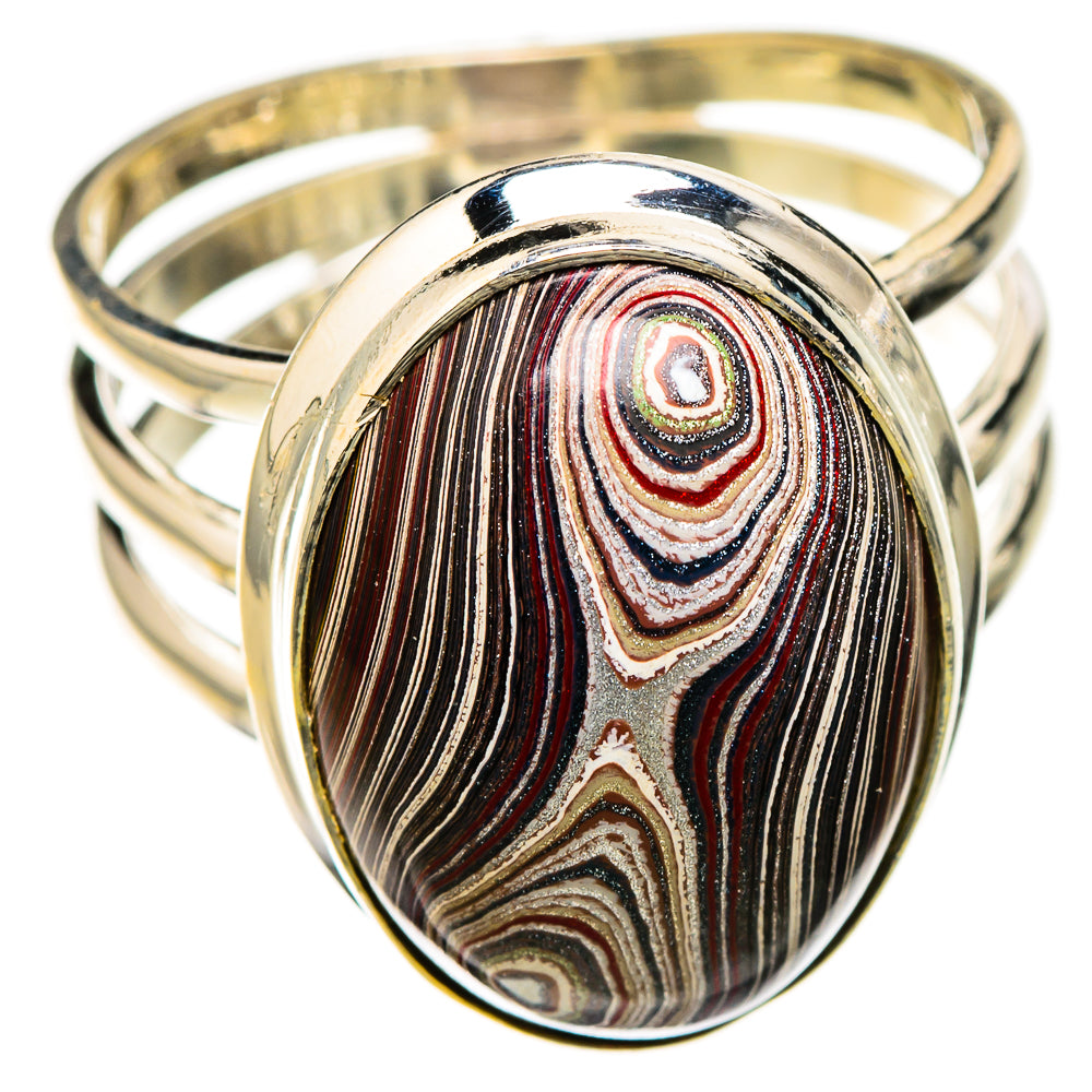 Fordite Rings handcrafted by Anasilvercos - RING126536 - Photo 2