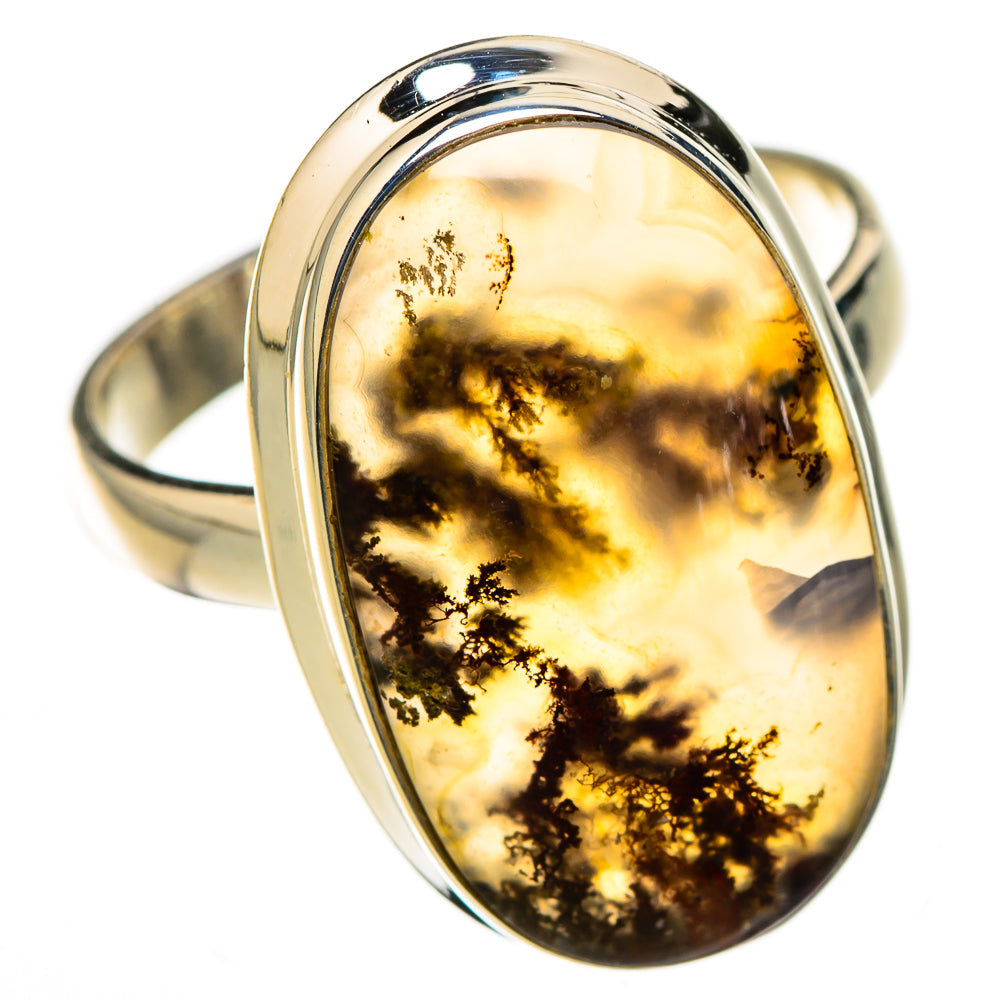 Indonesian Plume Agate Rings handcrafted by Anasilvercos - RING126548 - Photo 2