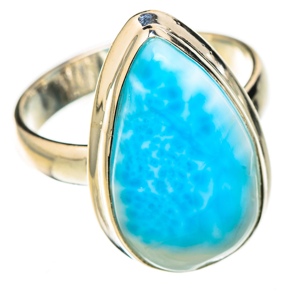 Larimar Rings handcrafted by Anasilvercos - RING126553 - Photo 2