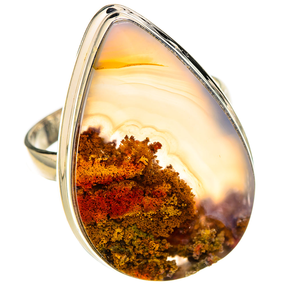 Indonesian Plume Agate Rings handcrafted by Anasilvercos - RING126570 - Photo 2
