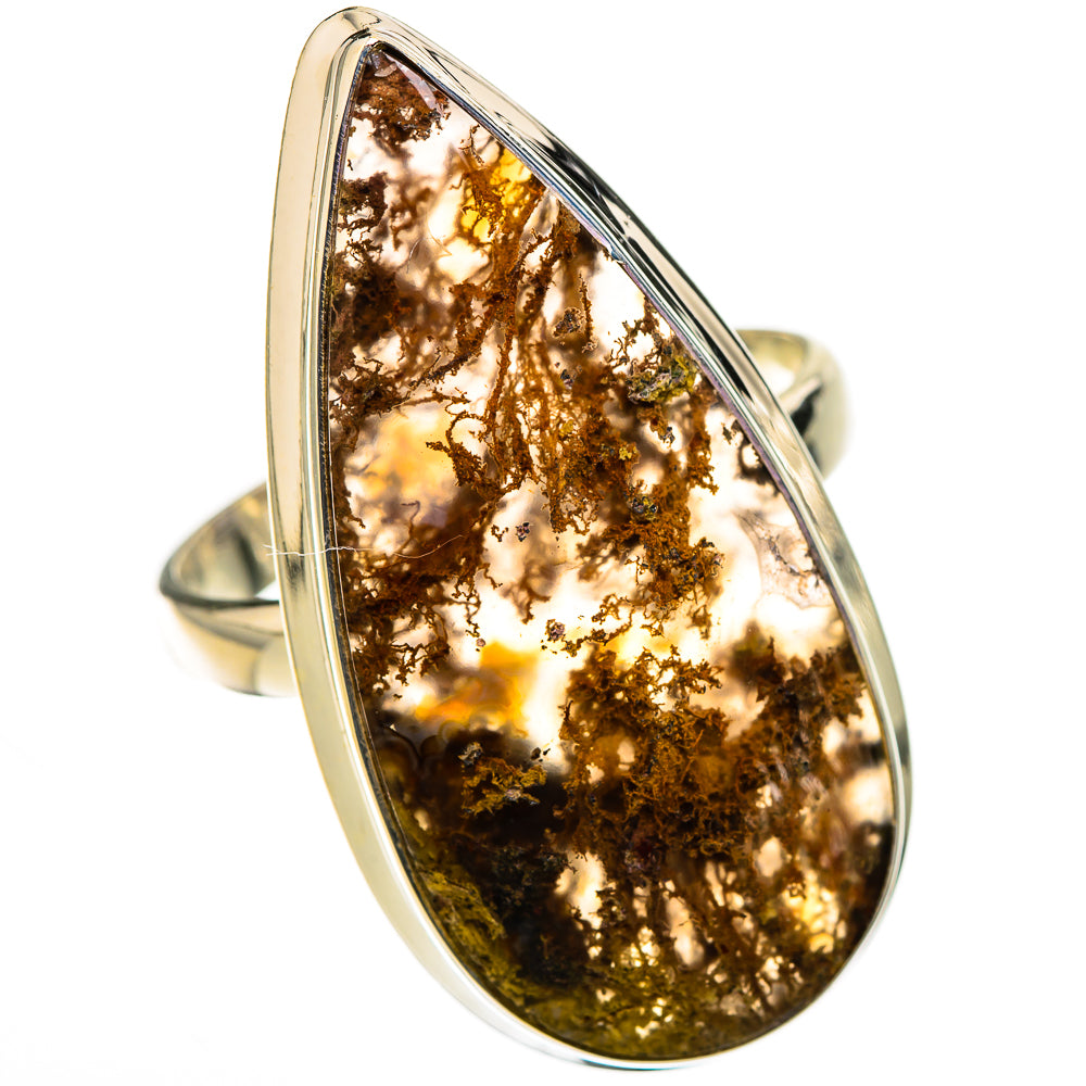 Indonesian Plume Agate Rings handcrafted by Anasilvercos - RING126592 - Photo 2