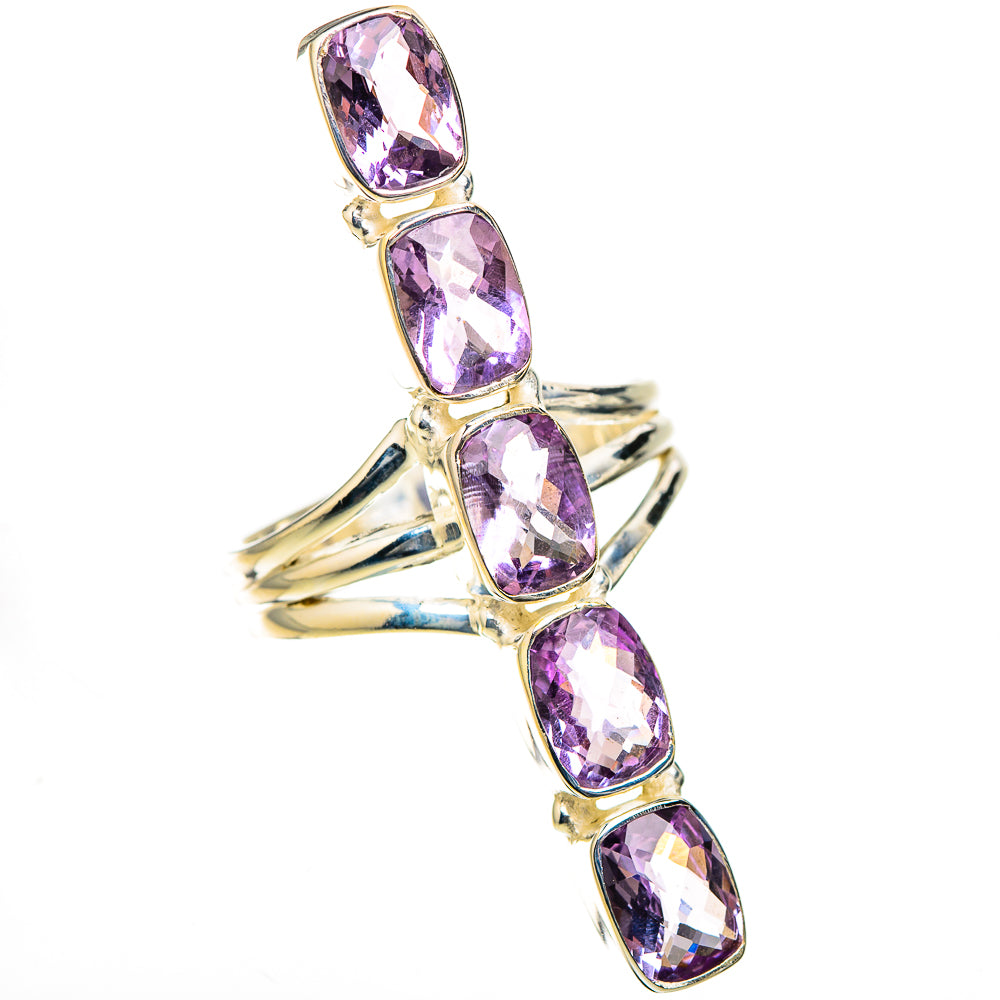 Amethyst Rings handcrafted by Anasilvercos - RING126594 - Photo 2