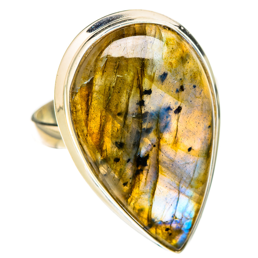 Labradorite Rings handcrafted by Anasilvercos - RING126600 - Photo 2