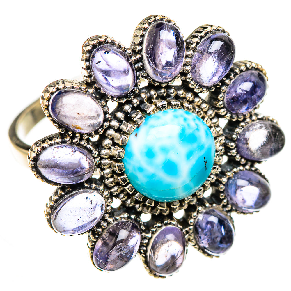 Larimar Rings handcrafted by Anasilvercos - RING126624 - Photo 2