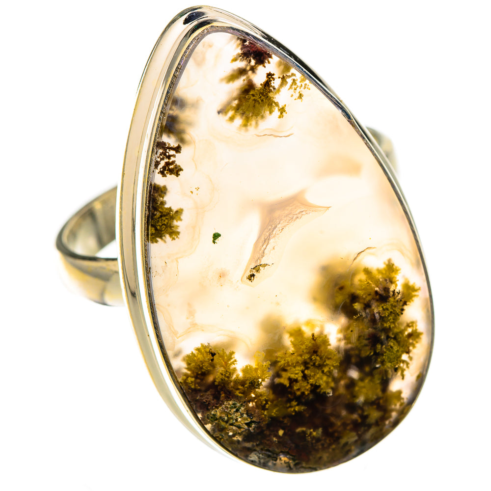 Indonesian Plume Agate Rings handcrafted by Anasilvercos - RING126634 - Photo 2