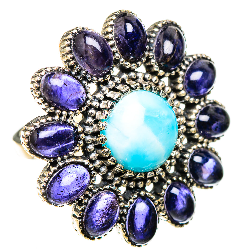 Larimar Rings handcrafted by Anasilvercos - RING126645 - Photo 2