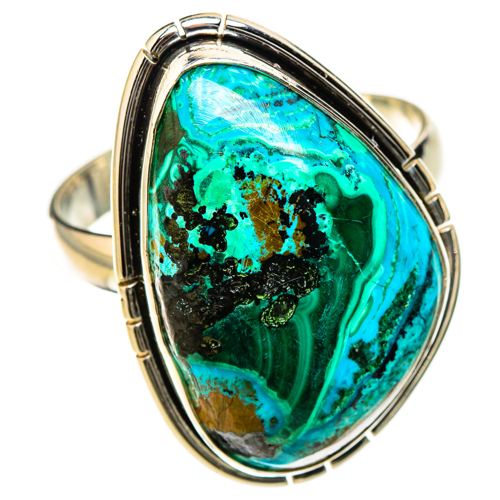 Chrysocolla Rings handcrafted by Anasilvercos - RING126651 - Photo 2