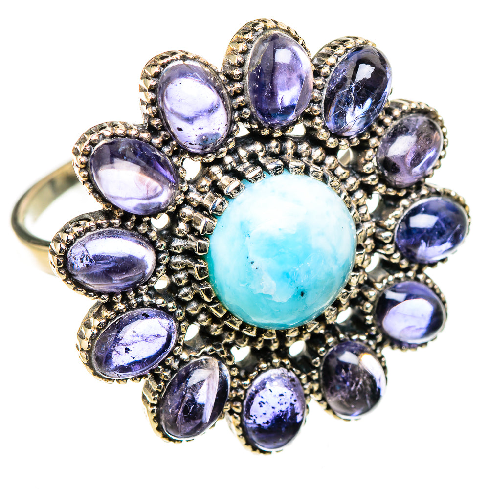 Larimar Rings handcrafted by Anasilvercos - RING126669 - Photo 2