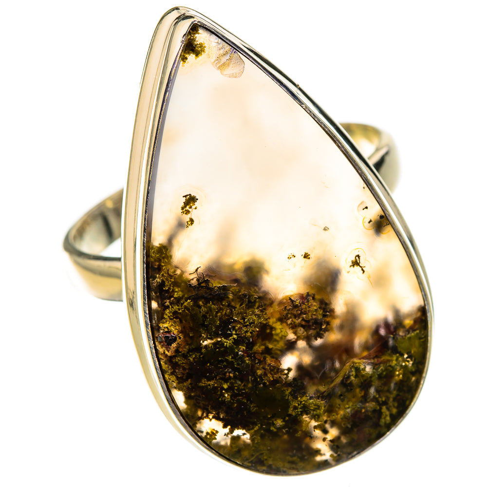 Indonesian Plume Agate Rings handcrafted by Anasilvercos - RING126678 - Photo 2