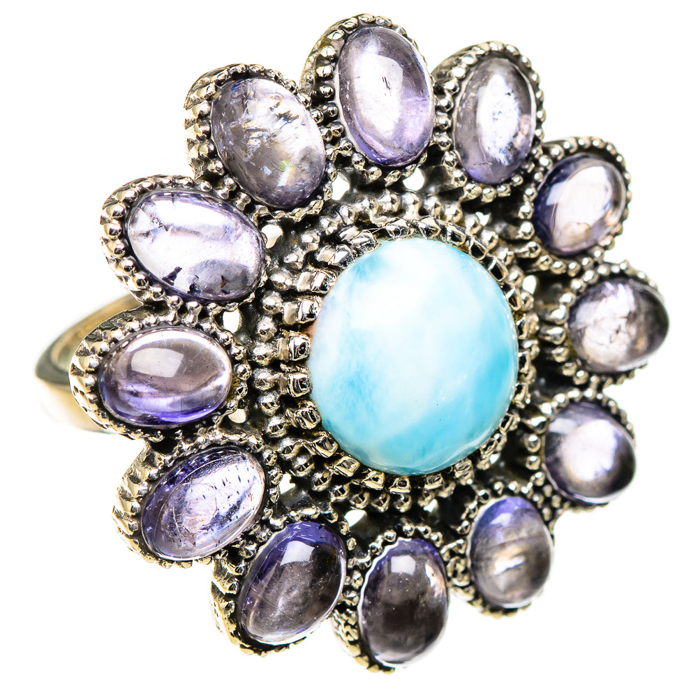 Larimar Rings handcrafted by Anasilvercos - RING126680 - Photo 2