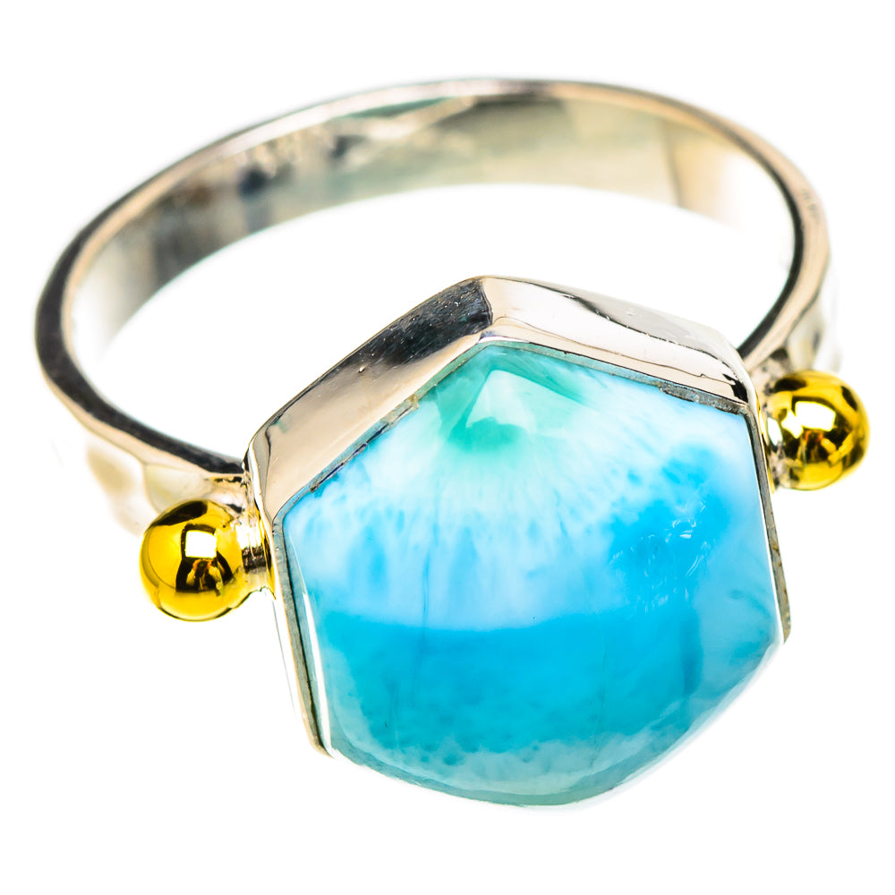 Larimar Rings handcrafted by Anasilvercos - RING126691 - Photo 2