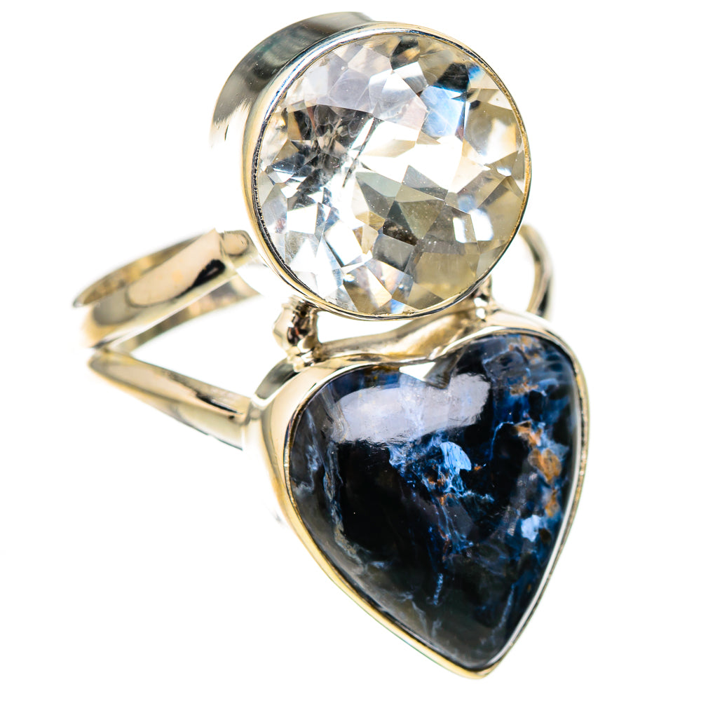 Pietersite, White Quartz Rings handcrafted by Anasilvercos - RING126696 - Photo 2