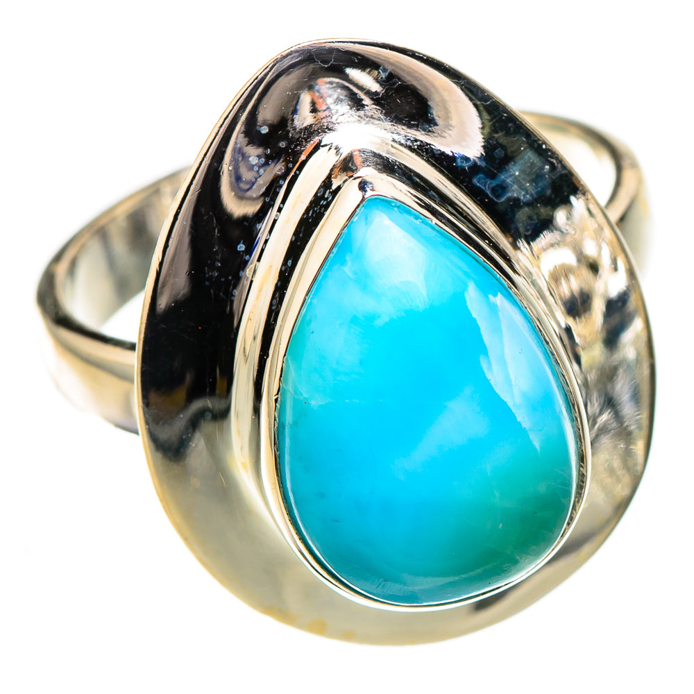 Larimar Rings handcrafted by Anasilvercos - RING126707 - Photo 2