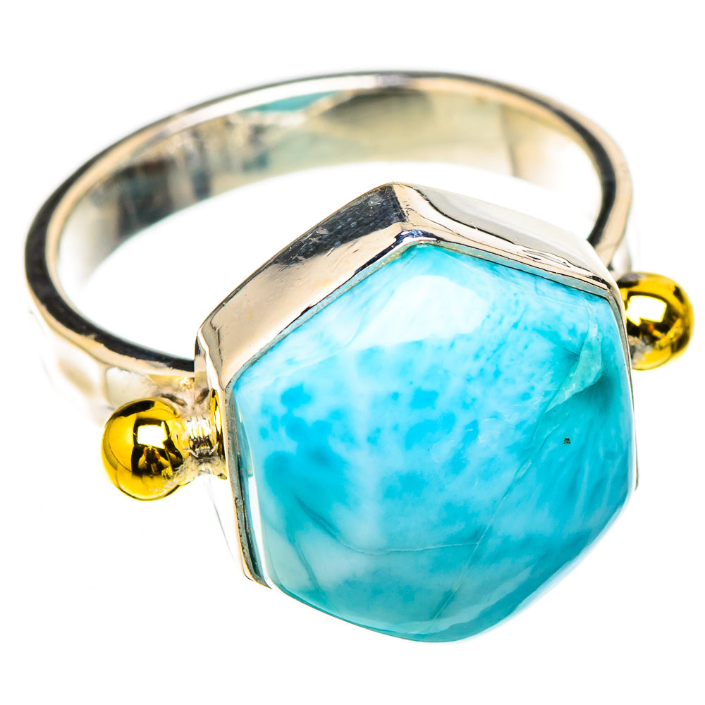 Larimar Rings handcrafted by Anasilvercos - RING126708 - Photo 2
