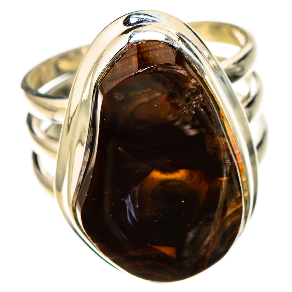 Mexican Fire Agate Rings handcrafted by Anasilvercos - RING126730 - Photo 2