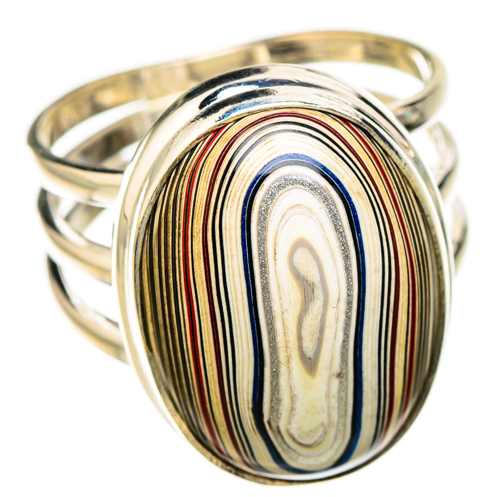 Fordite Rings handcrafted by Anasilvercos - RING126755 - Photo 2