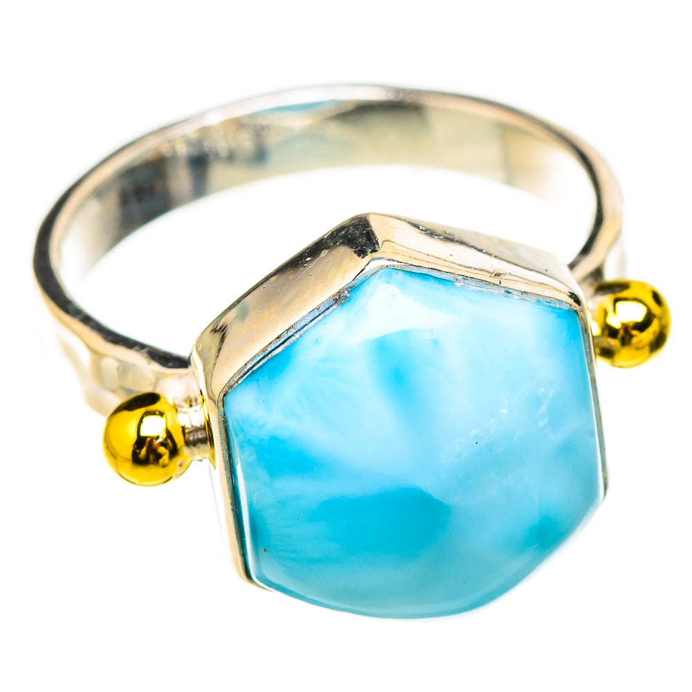 Larimar Rings handcrafted by Anasilvercos - RING126763 - Photo 2