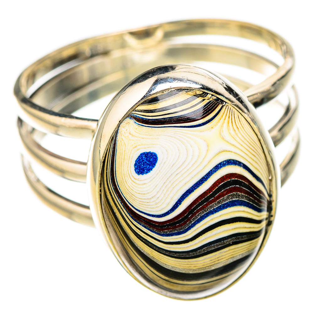 Fordite Rings handcrafted by Anasilvercos - RING126819 - Photo 2