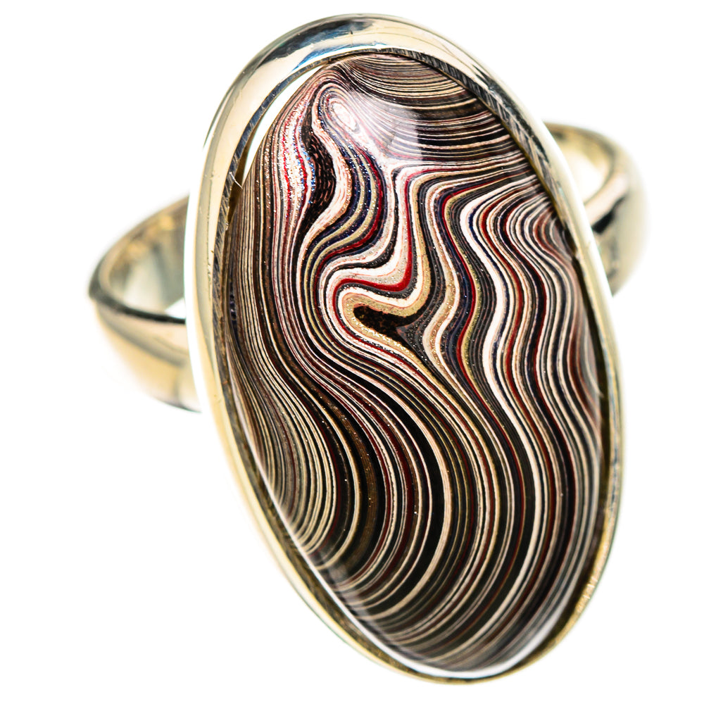 Fordite Rings handcrafted by Anasilvercos - RING126828 - Photo 2