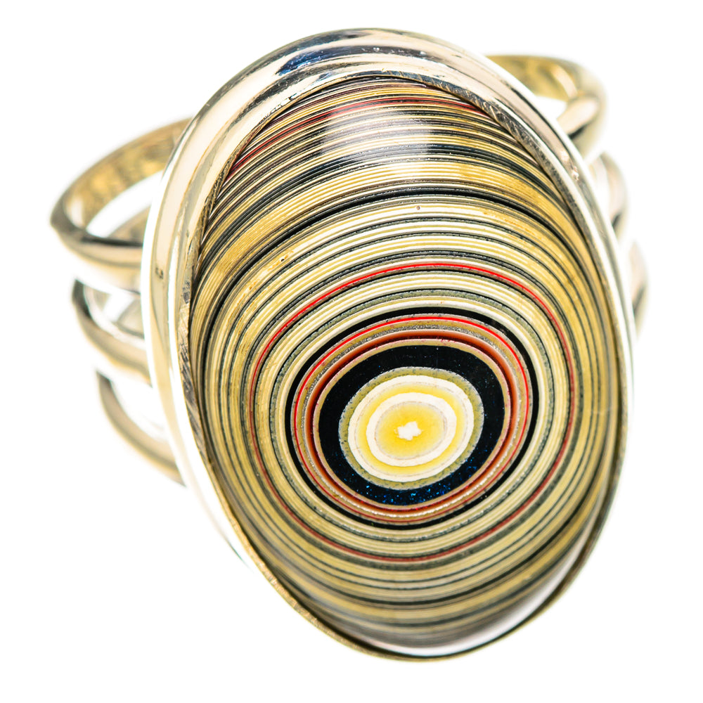 Fordite Rings handcrafted by Anasilvercos - RING126852 - Photo 2
