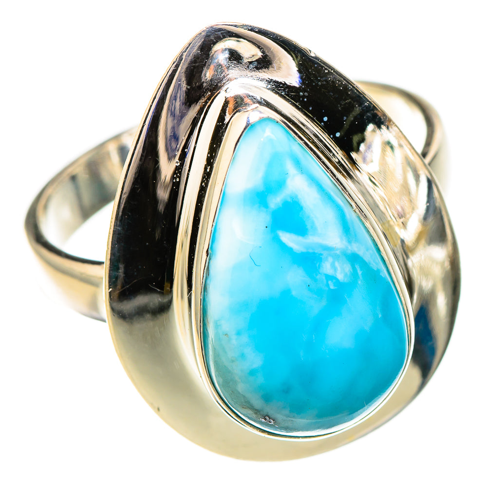 Larimar Rings handcrafted by Anasilvercos - RING126858 - Photo 2
