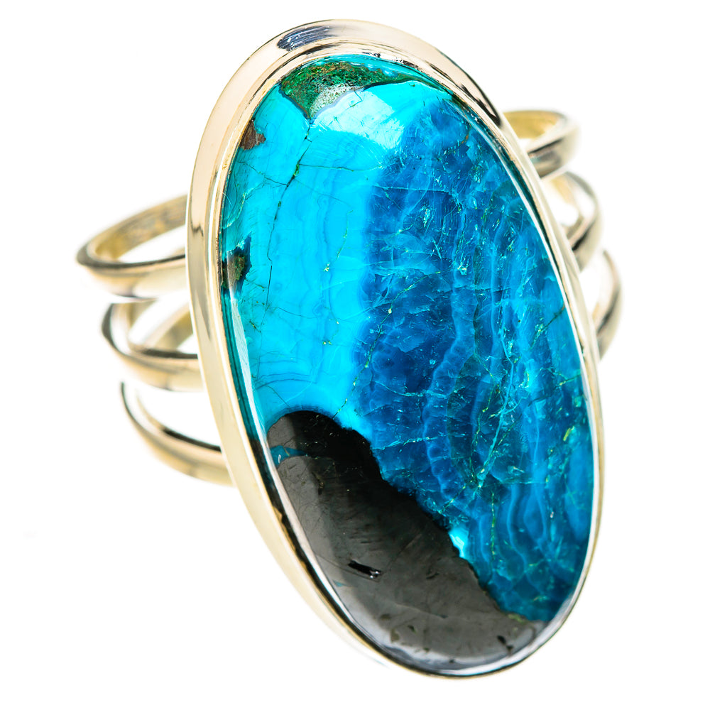 Shattuckite Rings handcrafted by Anasilvercos - RING126889 - Photo 2