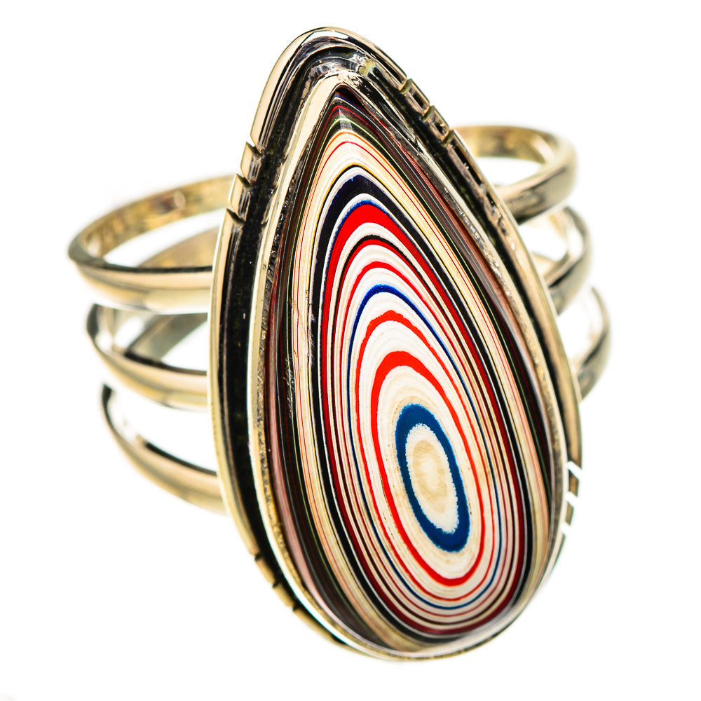 Fordite Rings handcrafted by Anasilvercos - RING126906 - Photo 2